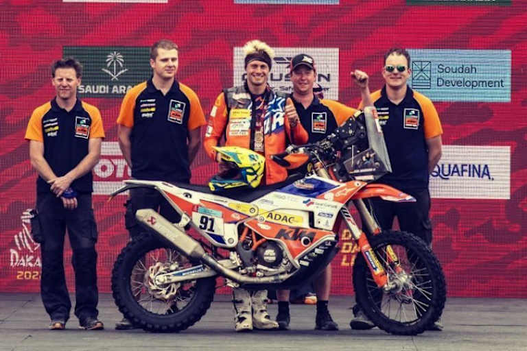 Mike Wiedemann ist bei der Rallye Dakar 2023 wieder dabei