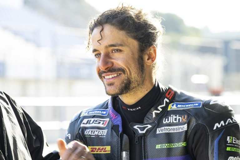 Andrea Mantovani beim Jerez-Test