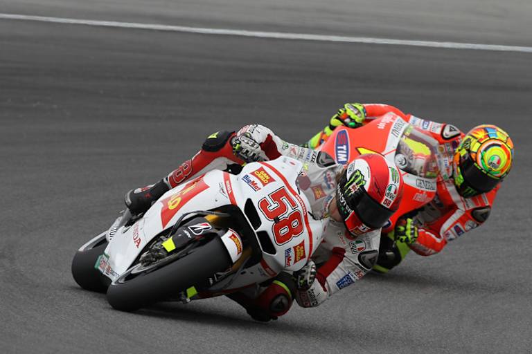 Auf der Strecke hatte «Super Sic» 2011 oft die Oberhand