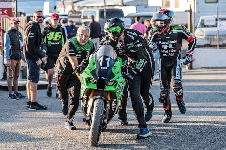 SRC Kawasaki strandete auch bereits nach weniger als vier Stunden