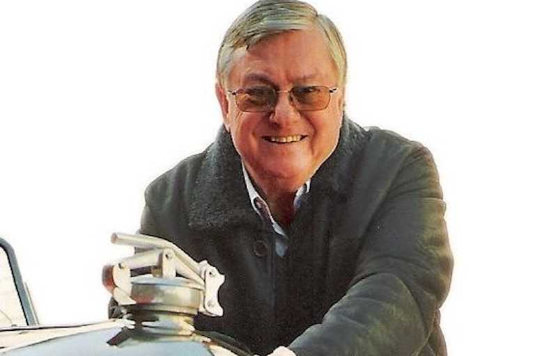 Oldtimer-Fan Alfred Noell