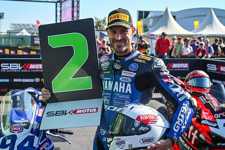 Stolz: Valentin Debise holte bei seinem Heimrennen mit Platz 2 sein bisher bestes WM-Ergebnis