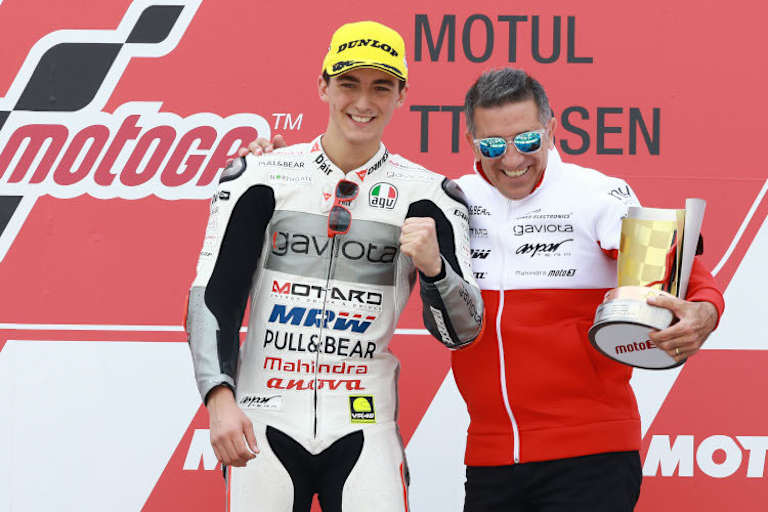 2016 in Assen: Bagnaia und Martínez feierten den ersten Mahindra-Sieg