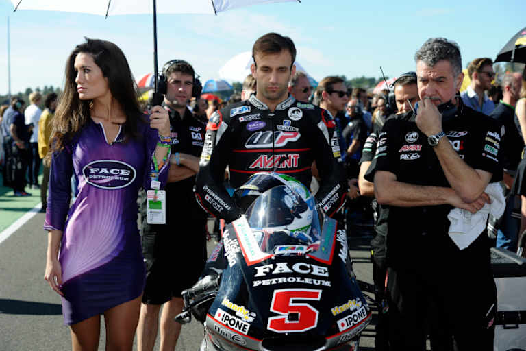 2016 arbeitete Massimo Branchini (rechts) bei Ajo zuletzt an der Seite von Zarco