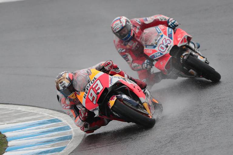 Der Kampf in Motegi 2007 mit Marc Márquez bleibt in Erinnerung