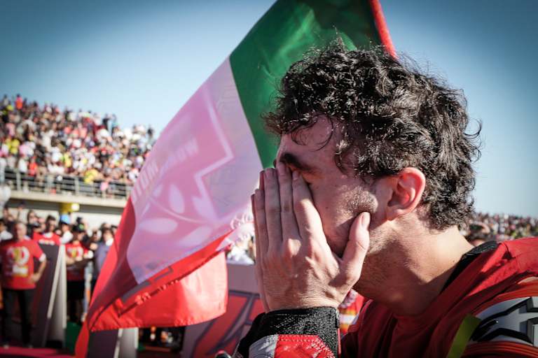 Große Emotionen bei Pecco Bagnaia