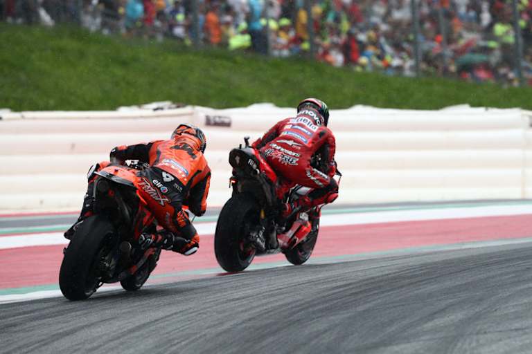 Petrucci 2021 hinter Pecco Bagnaia in Österreich