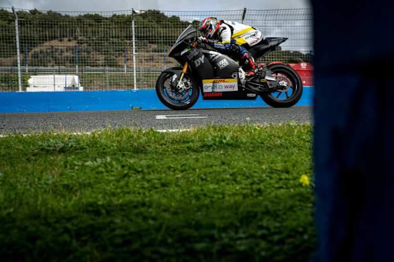 Randy Krummenacher lobte das Elektro-Fahrgefühl