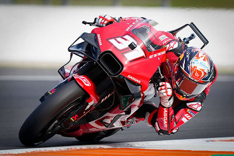 Pedro Acosta beim Debüt im GASGAS-Tech3-Team