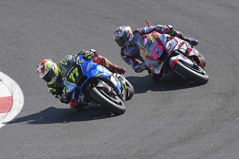 Aegerter neben Enea Bastianini (Ducati)