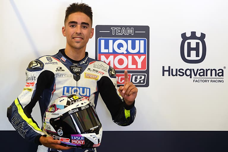 Senna Agius führt in der Moto2-EM