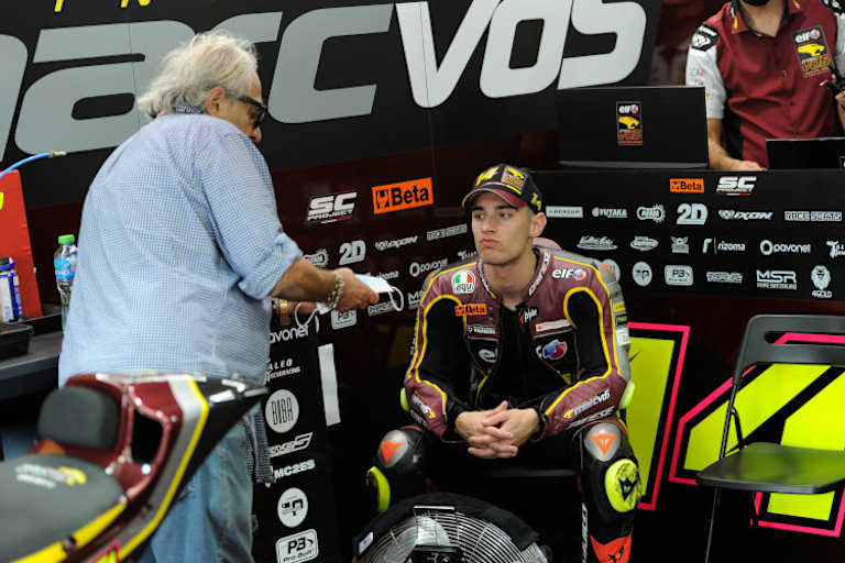 Carlo Pernat mit seinem Schützling Tony