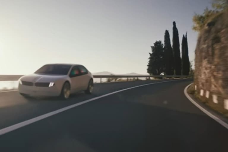 Fahren kann der BMW i Vision Dee auch - aber noch viel mehr