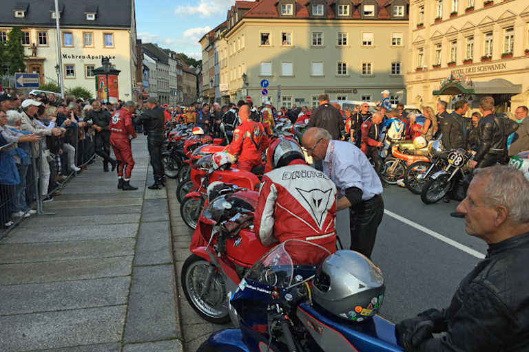 Korso durch die City