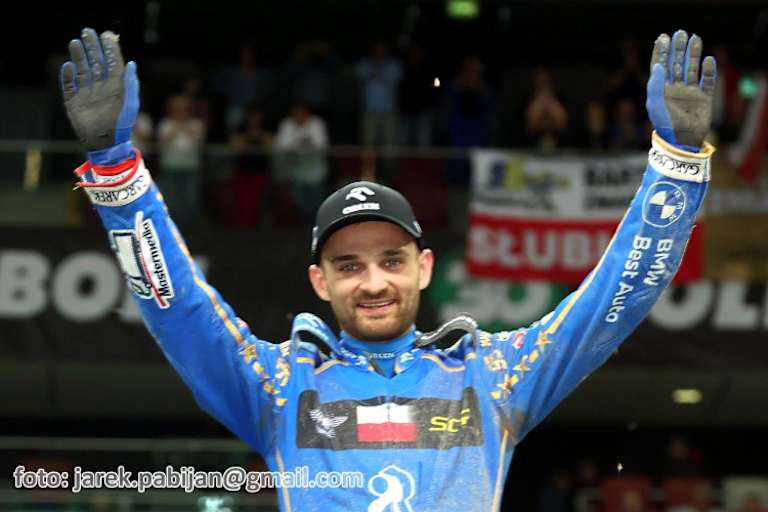 Die Top-3 der Welt: Leon Madsen, Bartosz Zmarzlik und Maciej Janowski (v.l.)