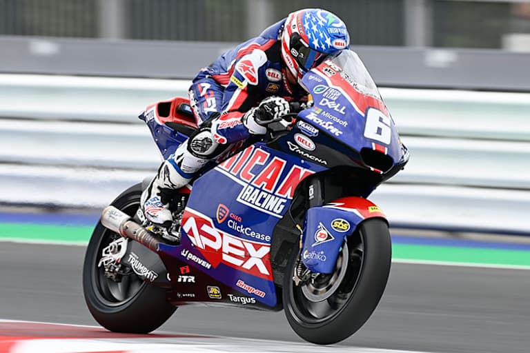 Cameron Beaubier auf der Kalex des Teams American Racing