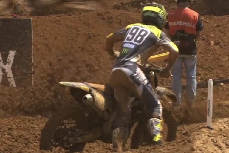 Thibault Benistant stürzte