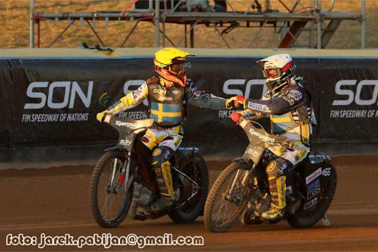 Siegreiche Schweden: Oliver Berntzon (li.) und Fredrik Lindgren