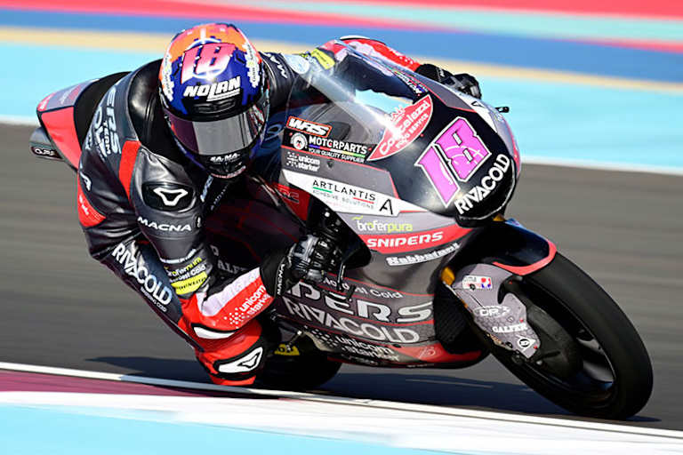 Matteo Bertelle auf der Rivacold-Honda