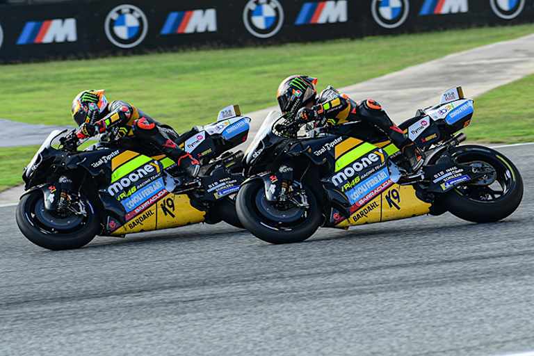 Thai-GP 2023: Bezzecchi und Marini fahren mit den GP22-Bikes vorne mit