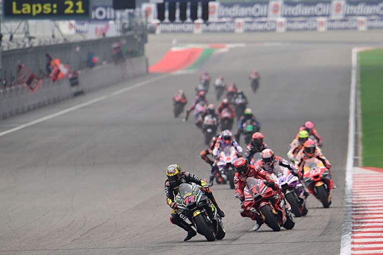 Nach der ersten Runde: Bezzecchi (72) führt bereits vor Bagnaia (1), Martin und Marc Márquez