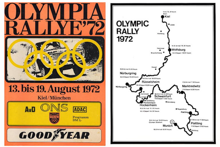 Original-Programmheft und Routenführung