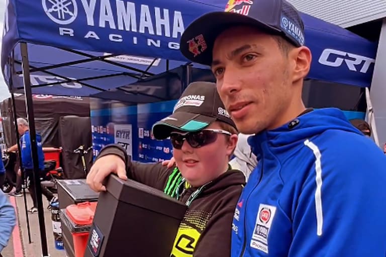 Toprak Razgatlioglu und Ethan Jeffrey	