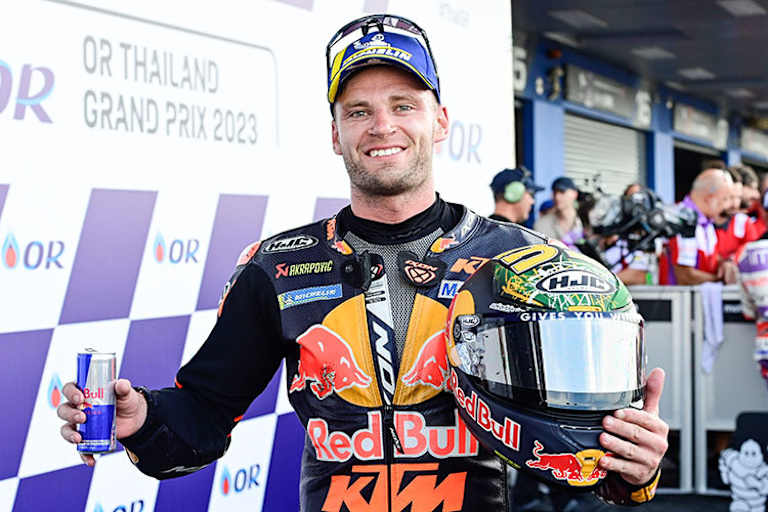 Zweimal auf dem Podest in Thailand: Brad Binder