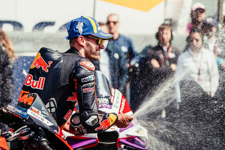 Brad Binder nach Platz 2 im Le-Mans-Sprint