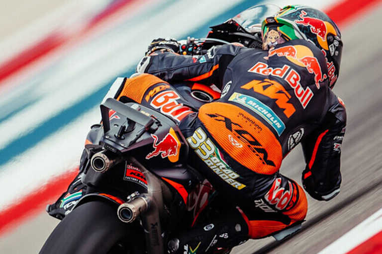 Brad Binder: Er ist WM-Achter und sicherte sich am Freitag Platz 8