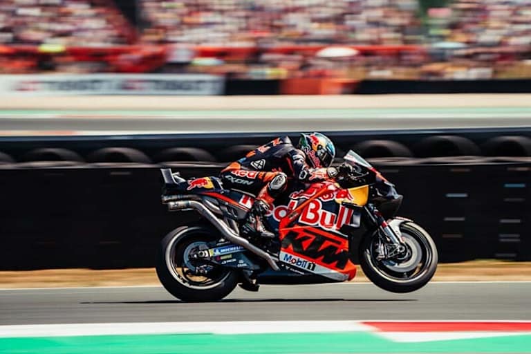 Brad Binder auf der Red Bull-KTM in Assen