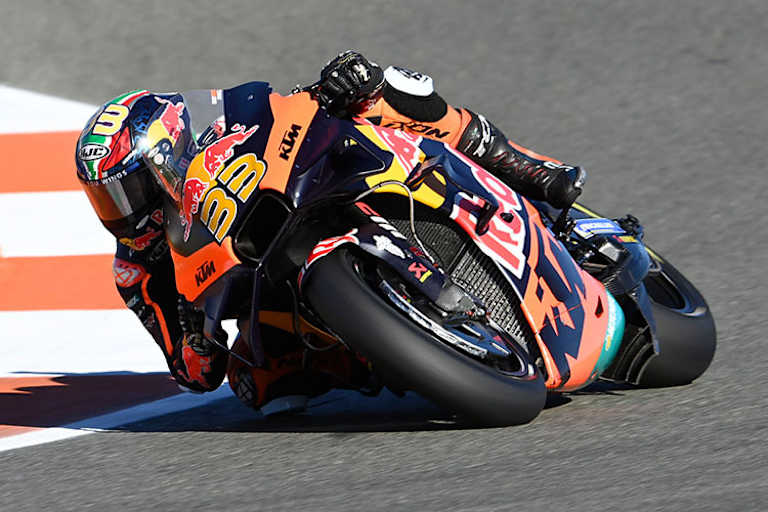 Brad Binder: Dritter auf der KTM