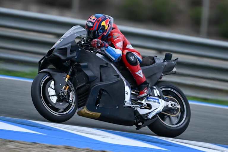 Bradl testete schon am 31. Oktober und 1. November in Jerez
