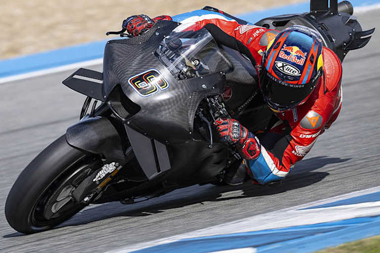 Stefan Bradl beim Jerez-Test im Februar 2023