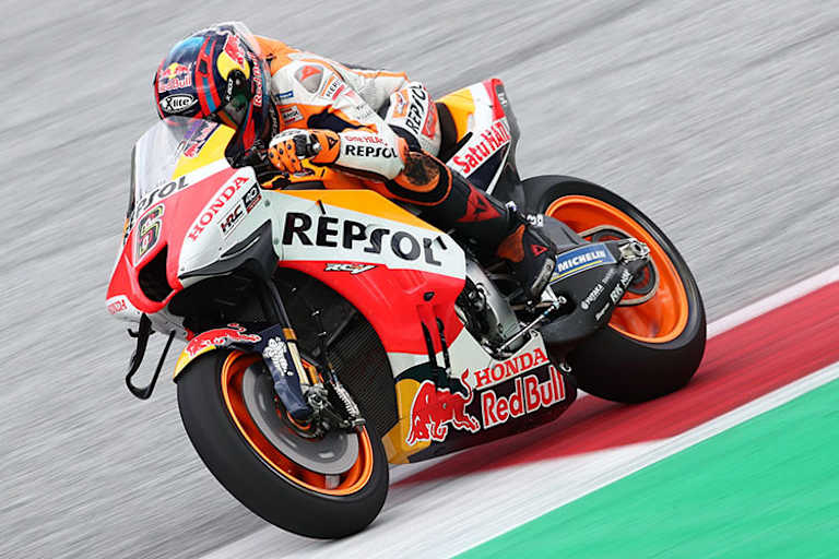Stefan Bradl auf Platz 21 am Freitag