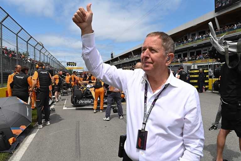David Croft und Martin Brundle von Sky