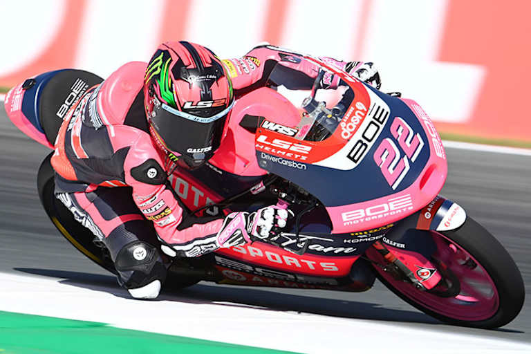 Ana Carrasco auf der KTM des BOÉ-Teams