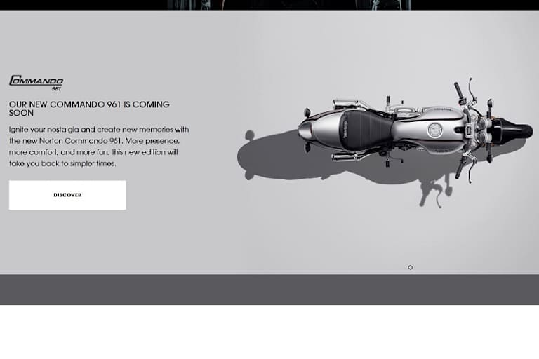 Coming soon: Der neue Norton-Besitzer TVS will die Norton Commando 961 neu auflegen