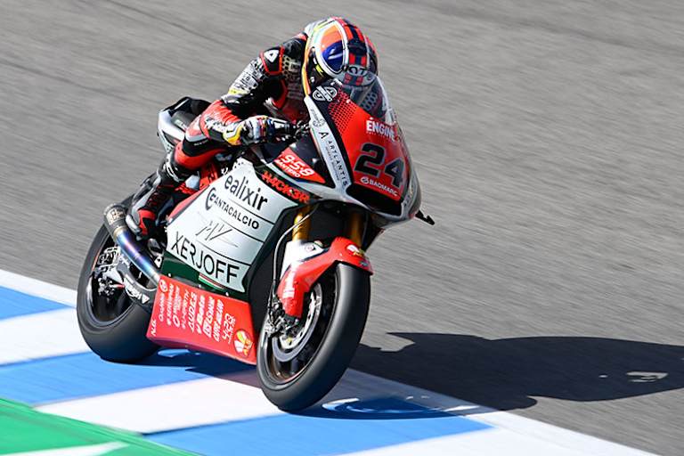 Simone Corsi 2021: Da war noch ein MV-Schriftzug zu sehen