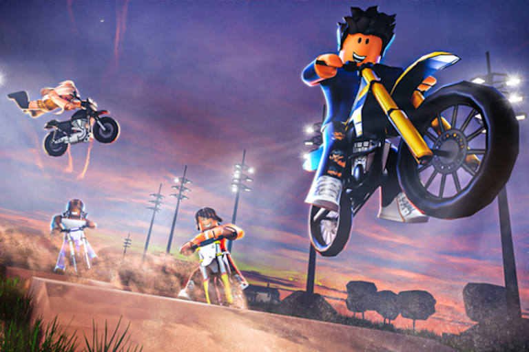 Die Cross-Welt auf Moto Island