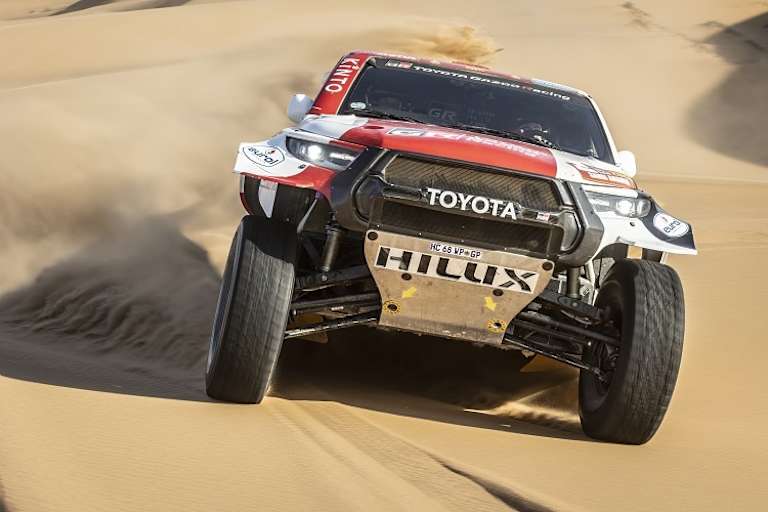 Der Toyota GR DKR Hilux T1+