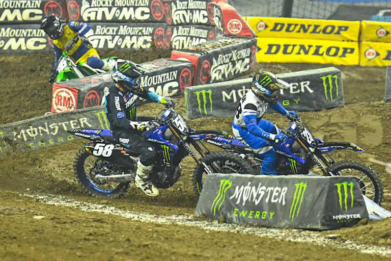 Im Vorlauf kam es zur Kollision zwischen Deegan und Smith