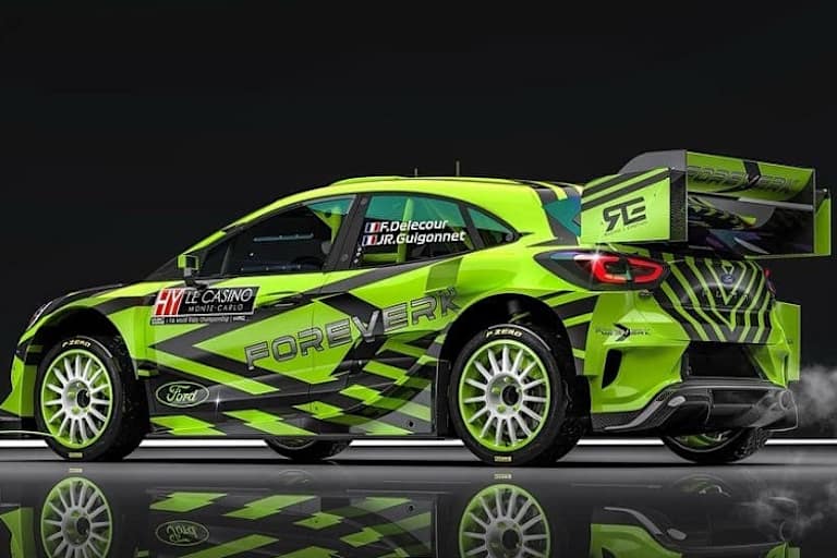 Stdudie des Delecour-Ford Puma Rally1