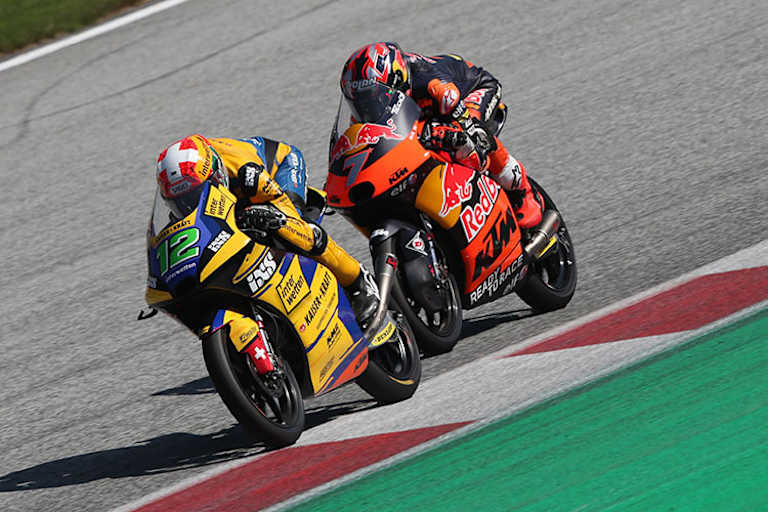 Noah Dettwiller machte beim Österreich-GP eine gute Figur