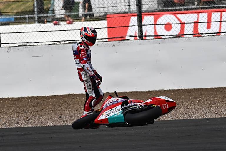 Jake Dixon stürzte im FP2