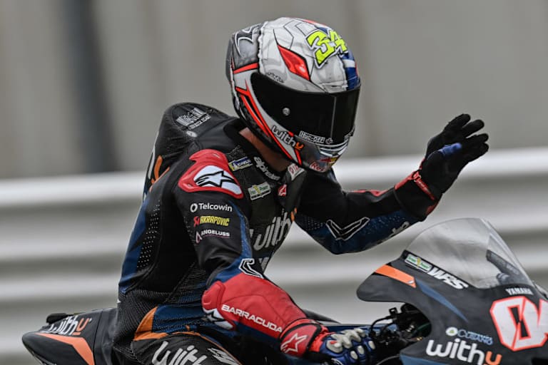 In Misano verabschiedete sich Dovizioso und erinnerte dabei auch seine alte Startnummer 34