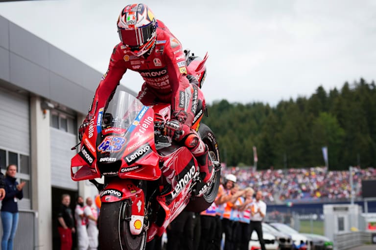 In Sachen Stoppie ist Miller in der MotoGP die Nummer 1