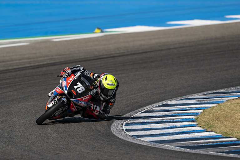 Jakob Rosenthaler beim JuniorGP in Jerez