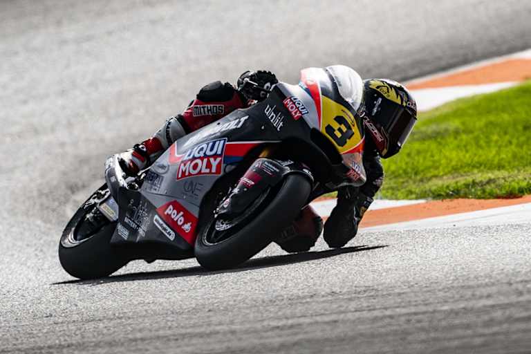 Der Kalex-Fahrer stand in allen Rennen auf dem Podium