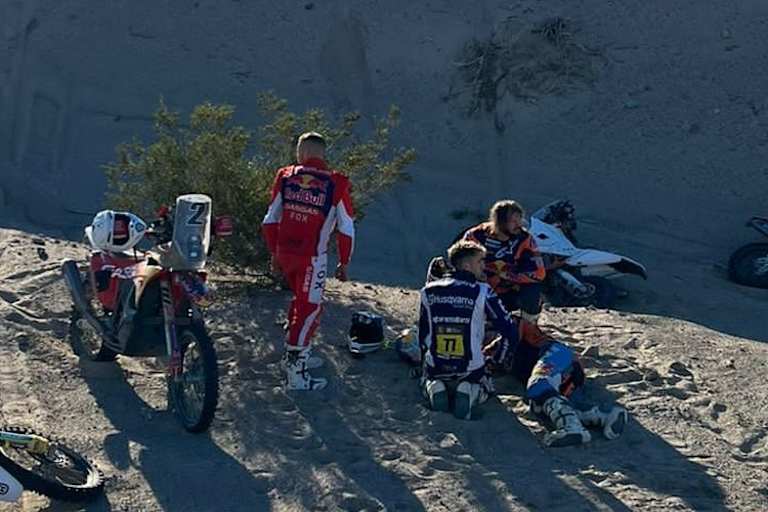 Die Erstversorgung erfolgte durch die Kollegen der Pierer Mobility Group